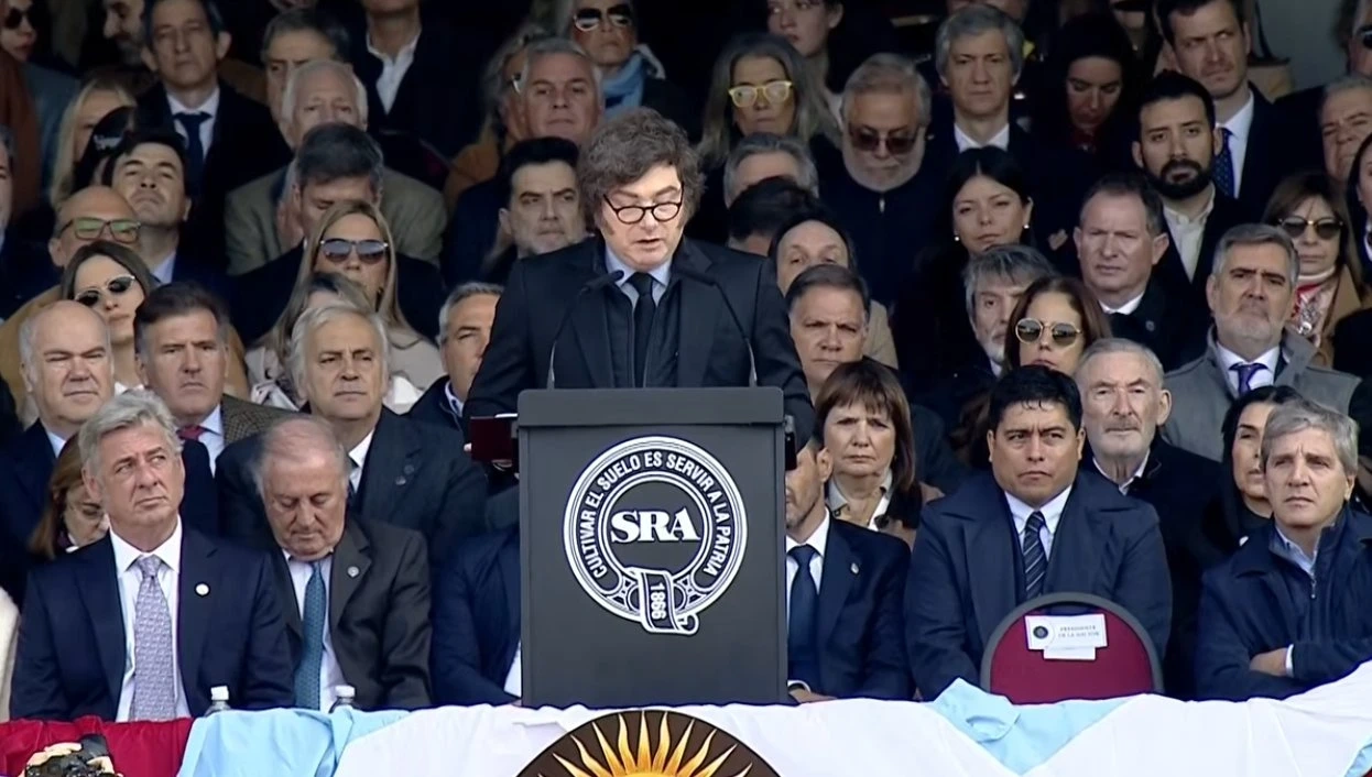 El presidente Javier Milei.