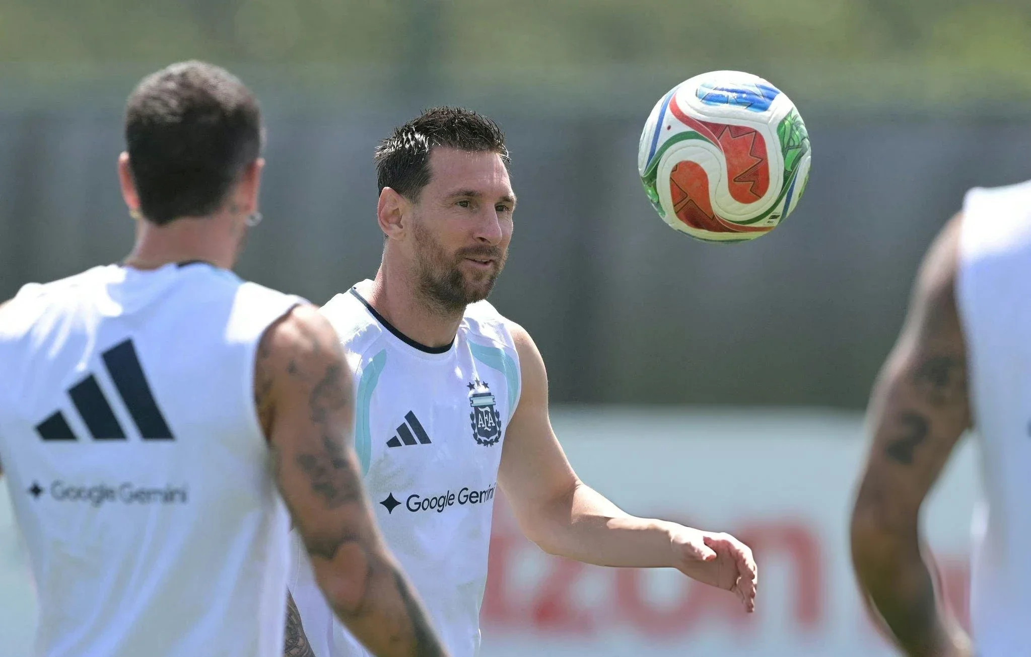Scaloni no esta preocupado por la dependencia goleadora de Argentina con Messi