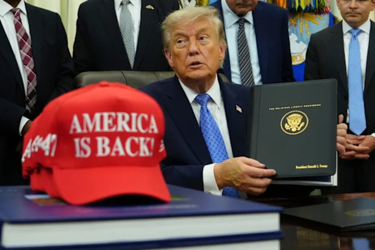 Trump firmó una orden en febrero que limitaba la ciudadanía por derecho de nacimiento.