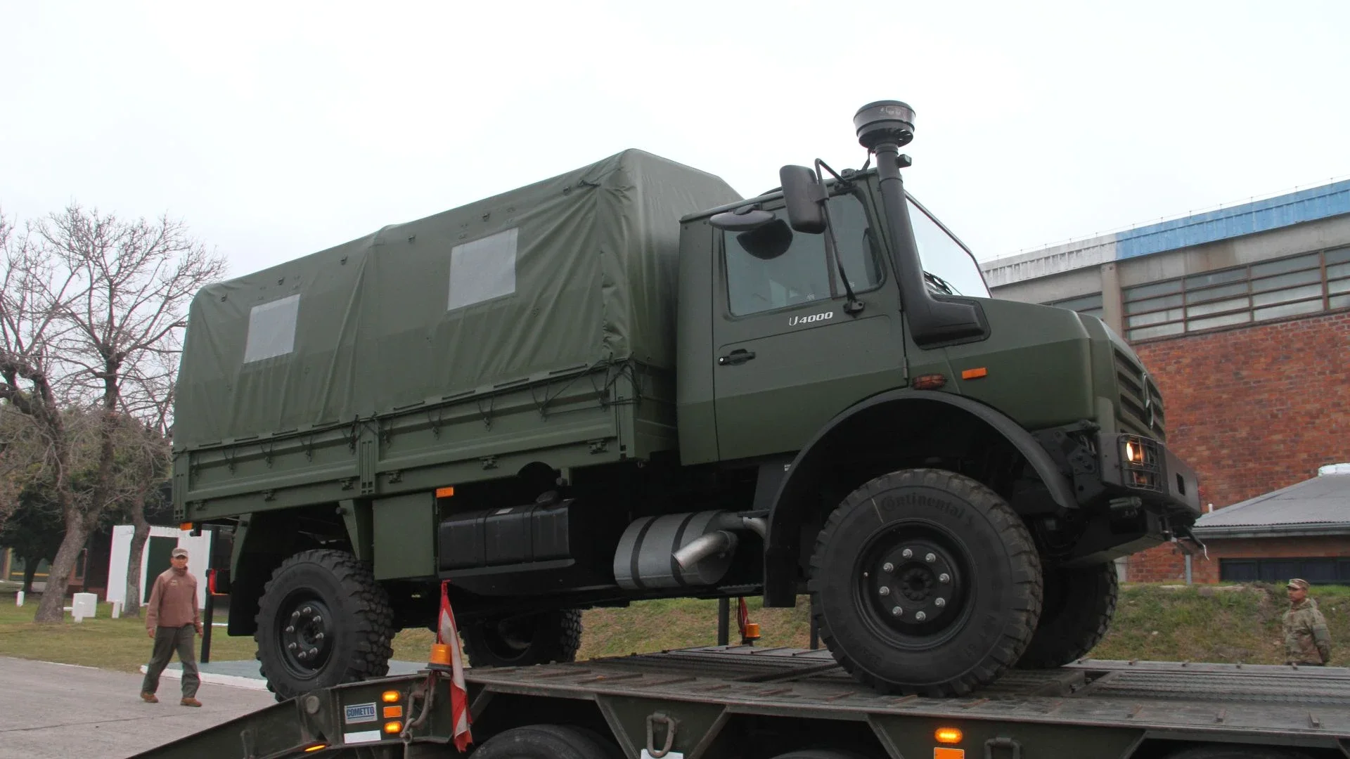 Mercedes Benz Unimog U4000.