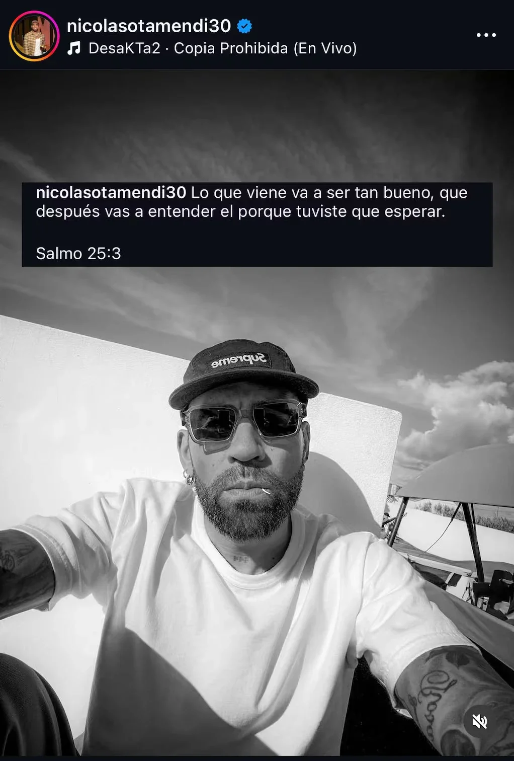El posteo de Otamendi en Instagram que haría alusión a su llegada a River