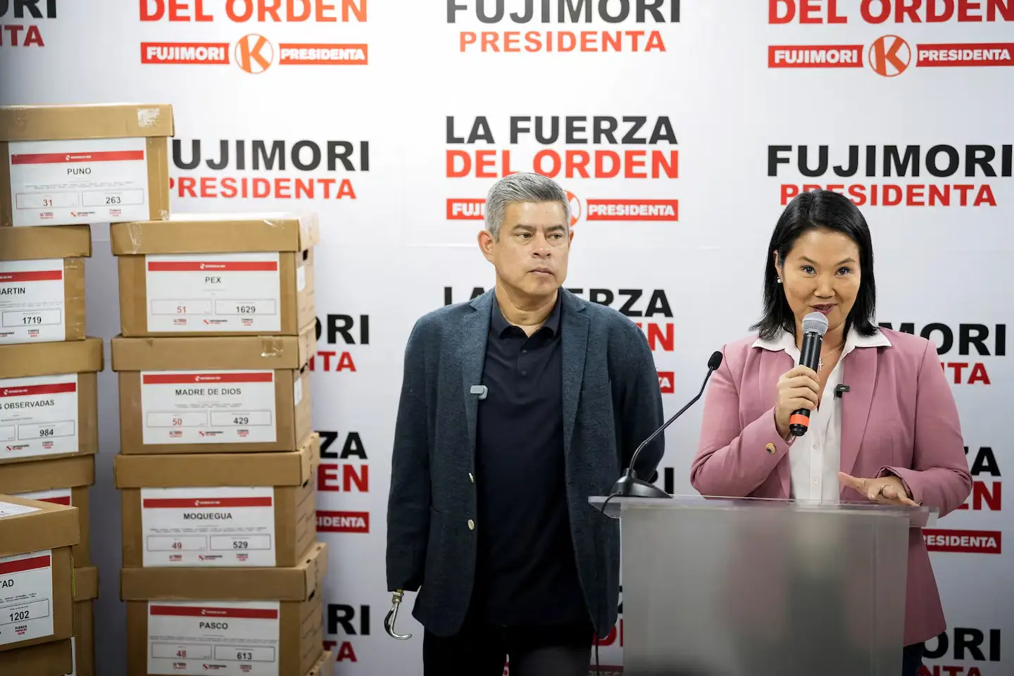 Luis Galarreta, vice president of Keiko Fujimori