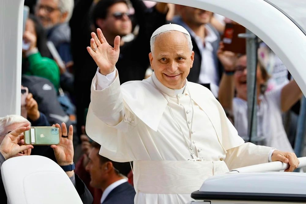 El papa León XIV.