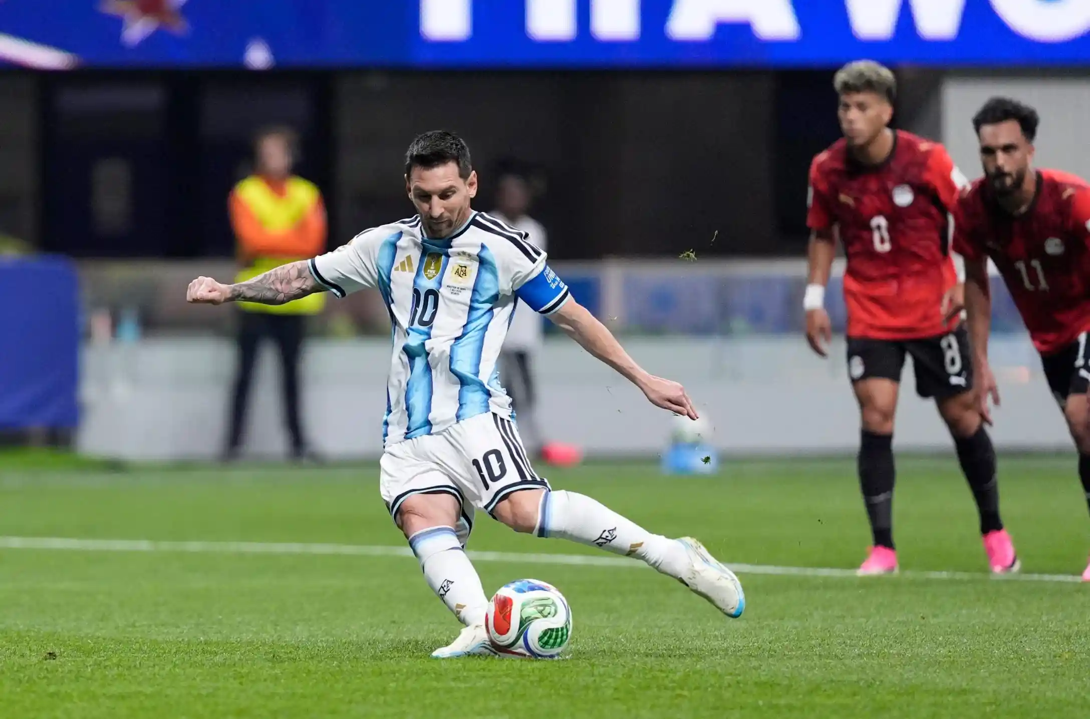 Lionel Messi ante Egipto