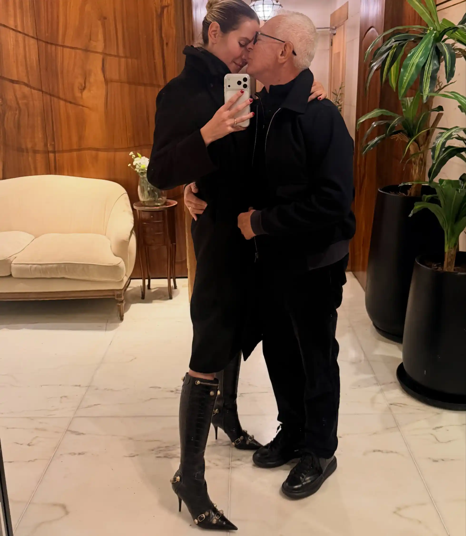 Elina Constantini nuevamente embarazada