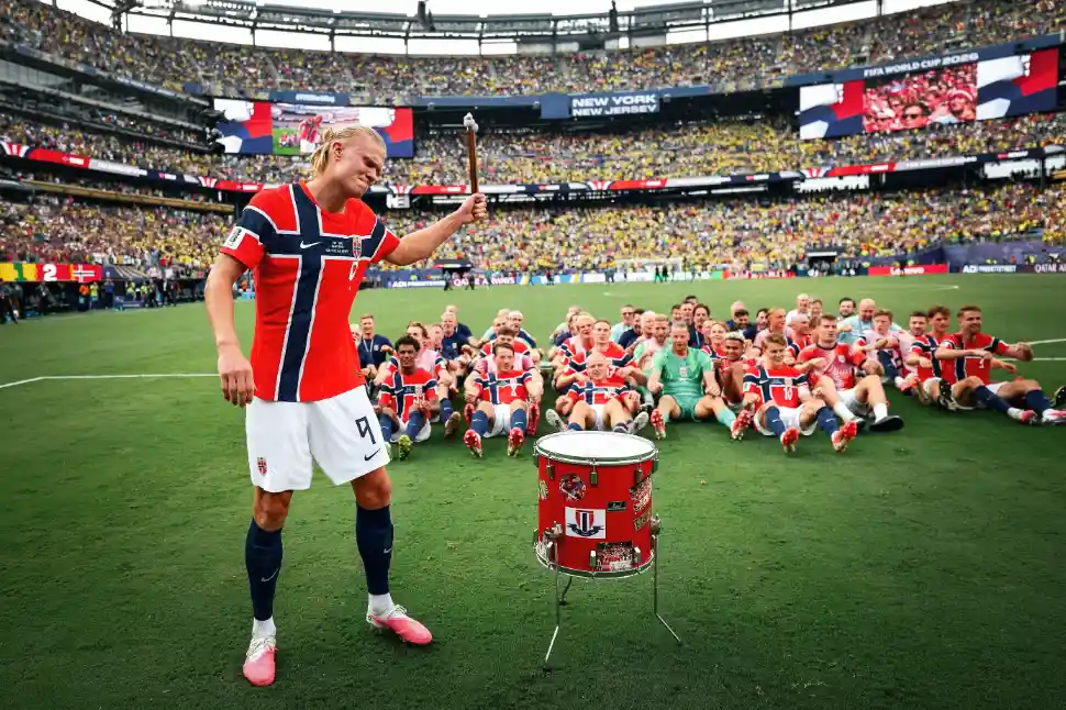 The Norwegian player is making history in his country
