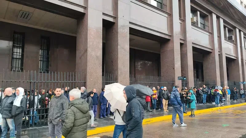 Trabajadores del Ministerio de Economía.