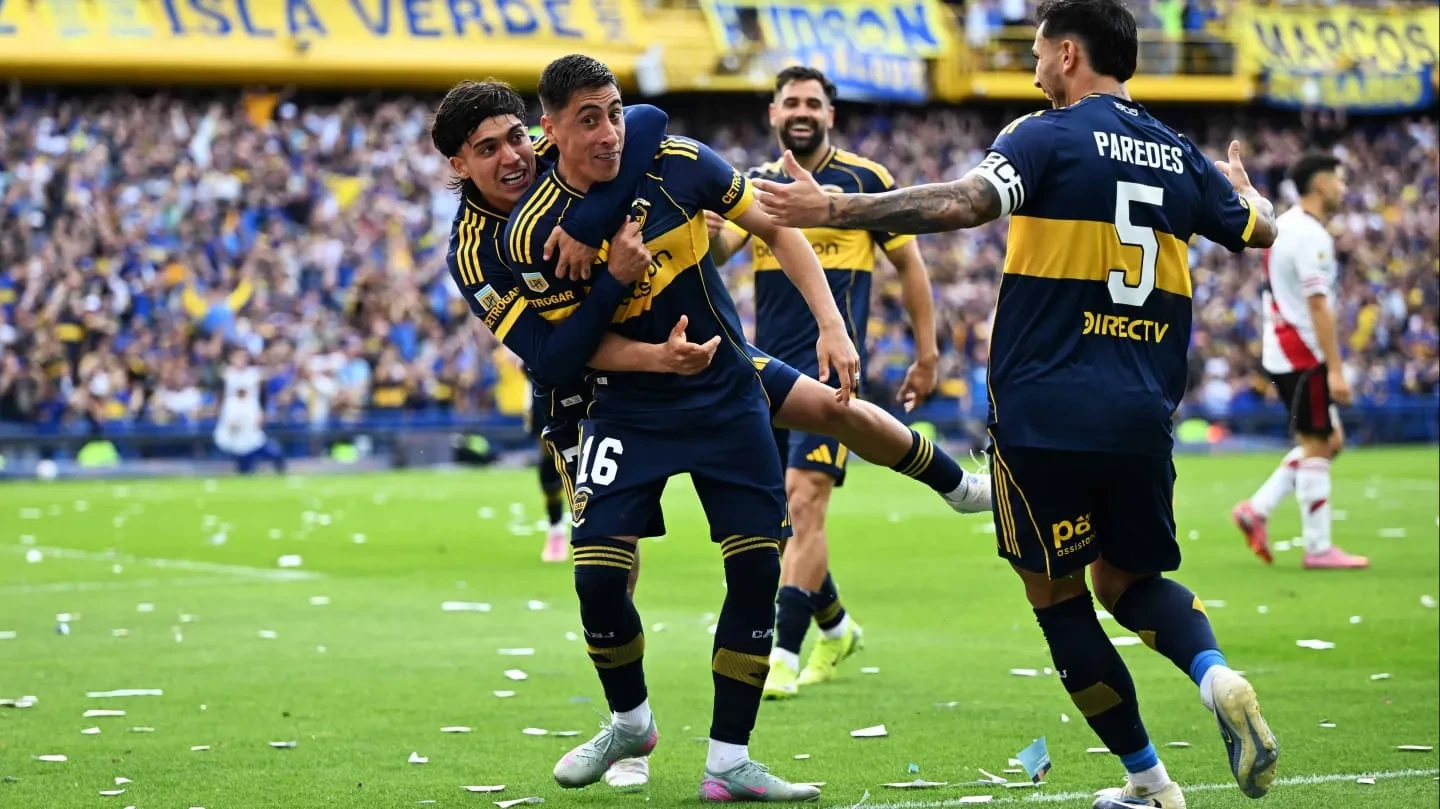Boca ganó el último Superclásico por 2-0