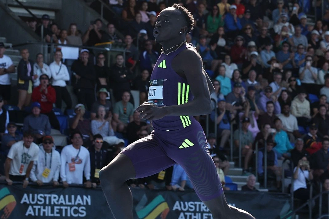 The Australian Gout Gout Gout went 200 meters in 19.67 seconds and beat a Usain Bolt record