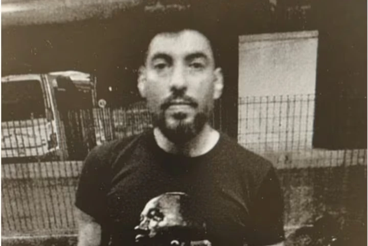 Se filtraron las primeras fotos de Facundo Moyano detenido