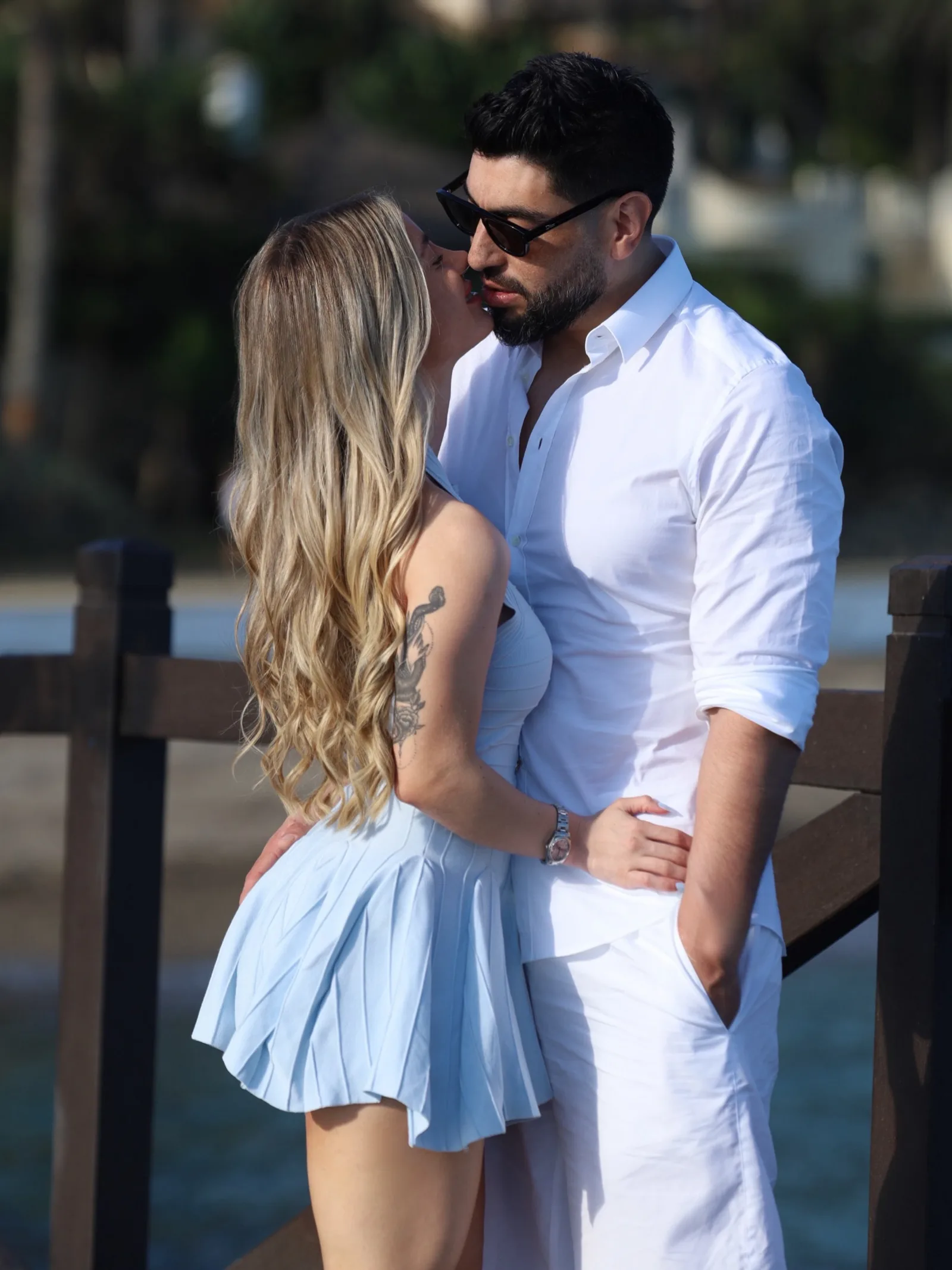 La pareja ya estuvo en Madrid y Marbella 