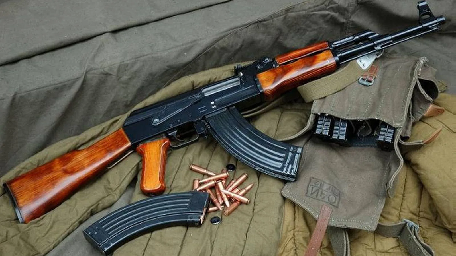 Rifle Kalashnikov.