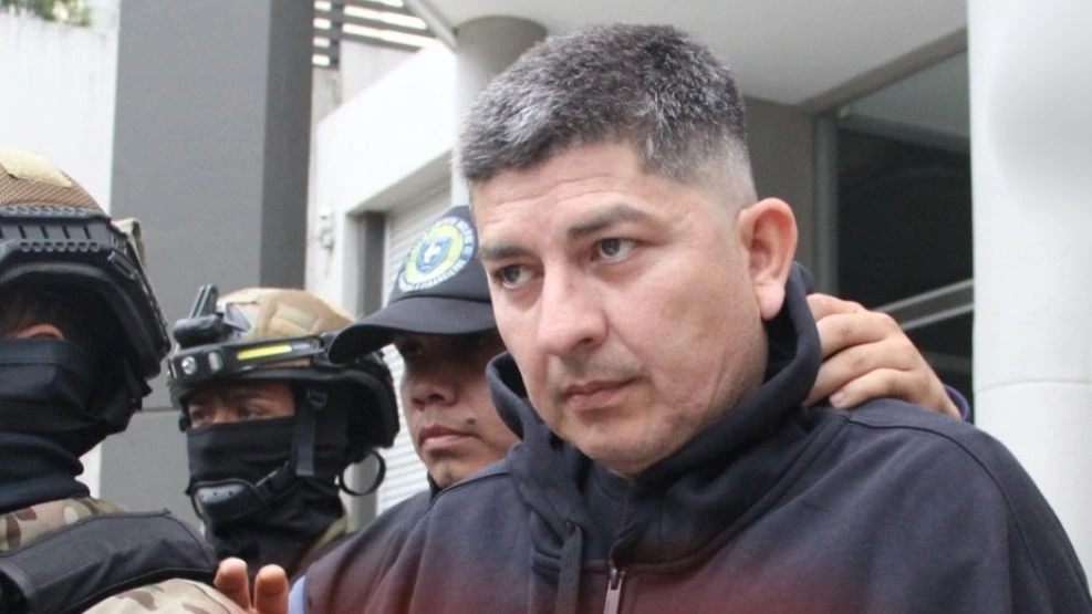 Imágenes de la detención de Ayala.