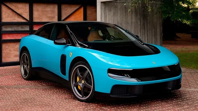 The controversial Ferrari Luce.
