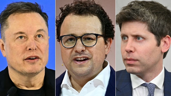 Musk, Amodei, and Altman