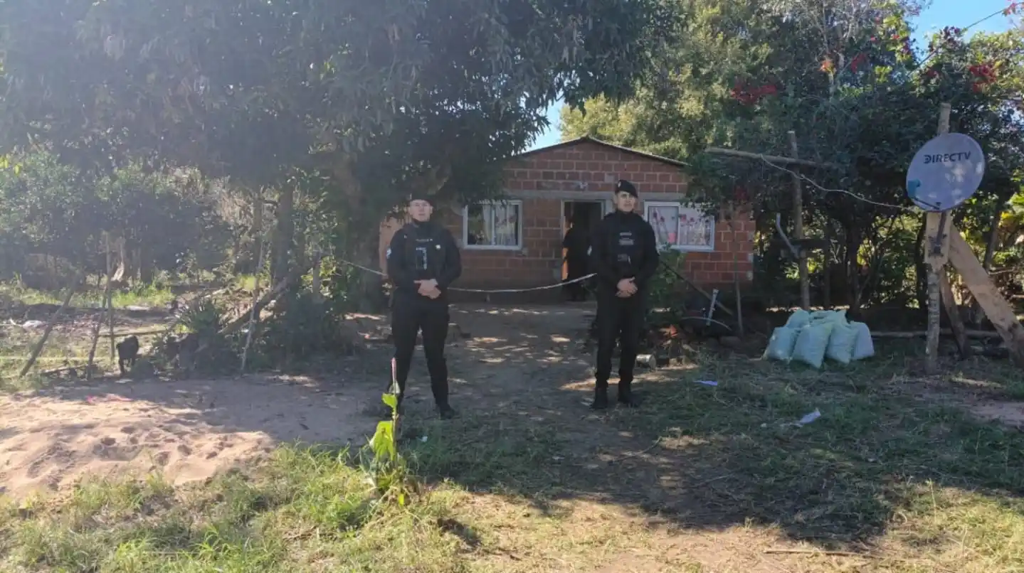 La escena del crimen.