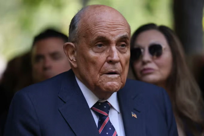 The former mayor of New York, Rudy Giuliani, was hospitalized and is in critical condition