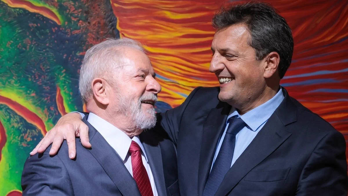 Sergio Massa y Lula da Silva.