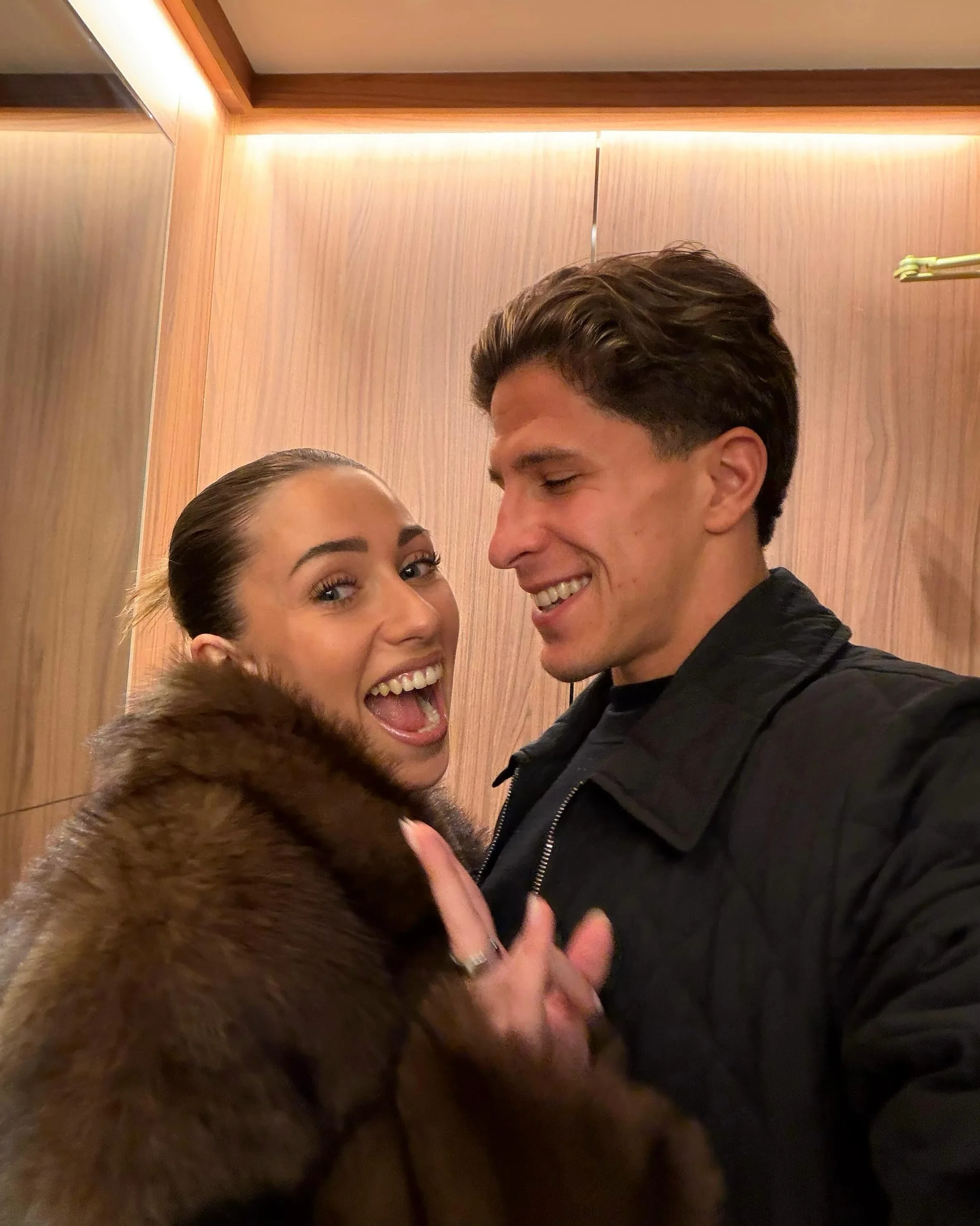 Irene Ariza y Giuliano Simeone