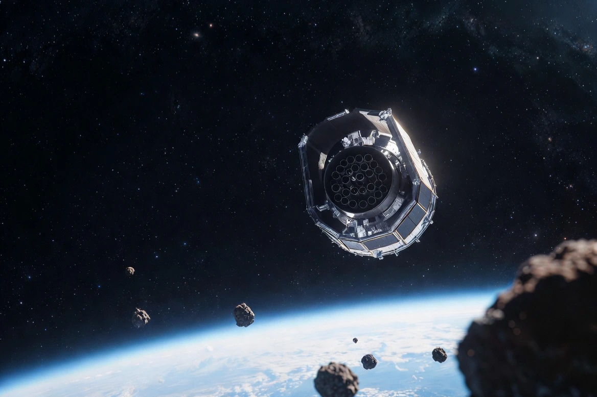 El telescopio Roman de la NASA también servirá para detectar asteroides peligrosos