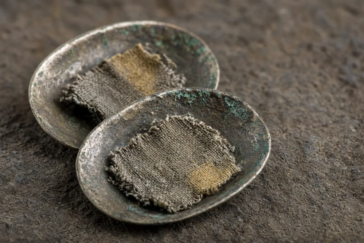 Hallan fragmentos textiles de 1300 años en tumba de mujer vikinga