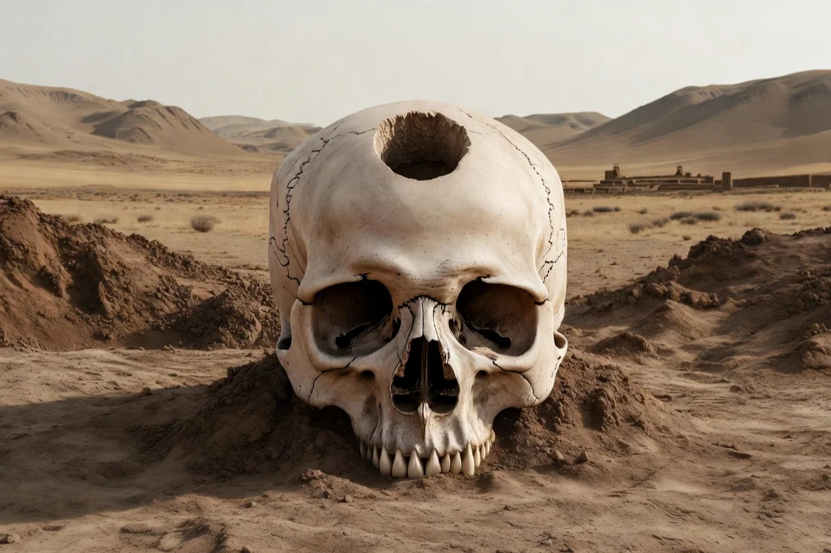 Hallan evidencia de trepanación en un niño de hace 4.000 años en Asia Central