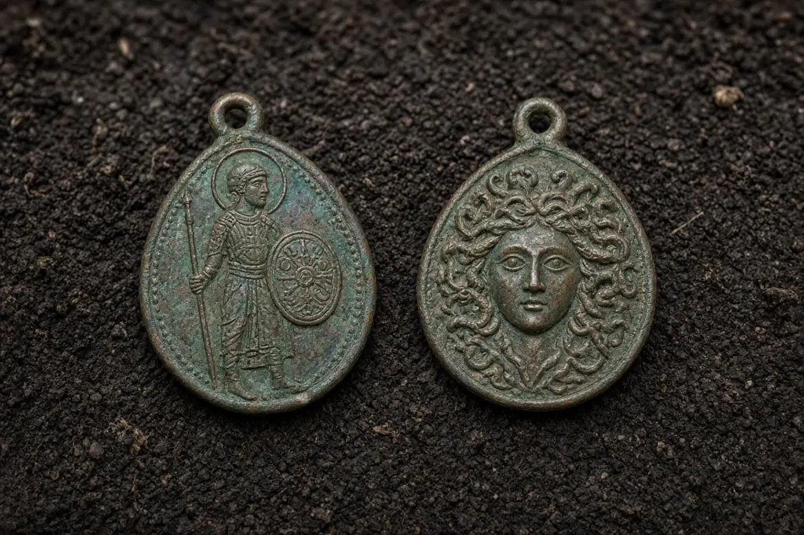 Hallan colgante medieval del siglo XI con imágenes cristianas y paganas en Rusia