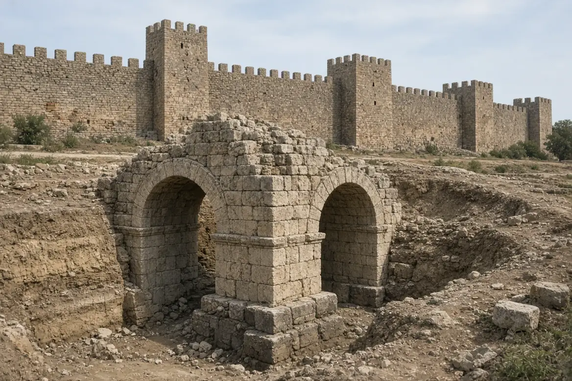 They find the main Roman gate of the Apulum camp in Romania