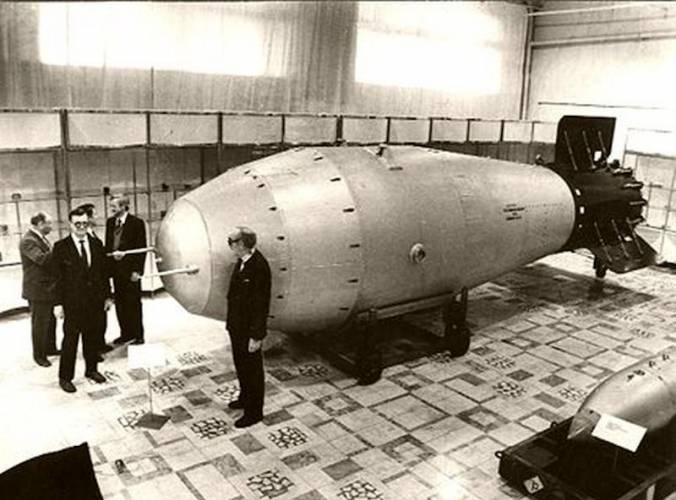 The Tsar Bomba (Tsar Bomba / AN602) was detonated by the Soviet Union on October 30, 1961.