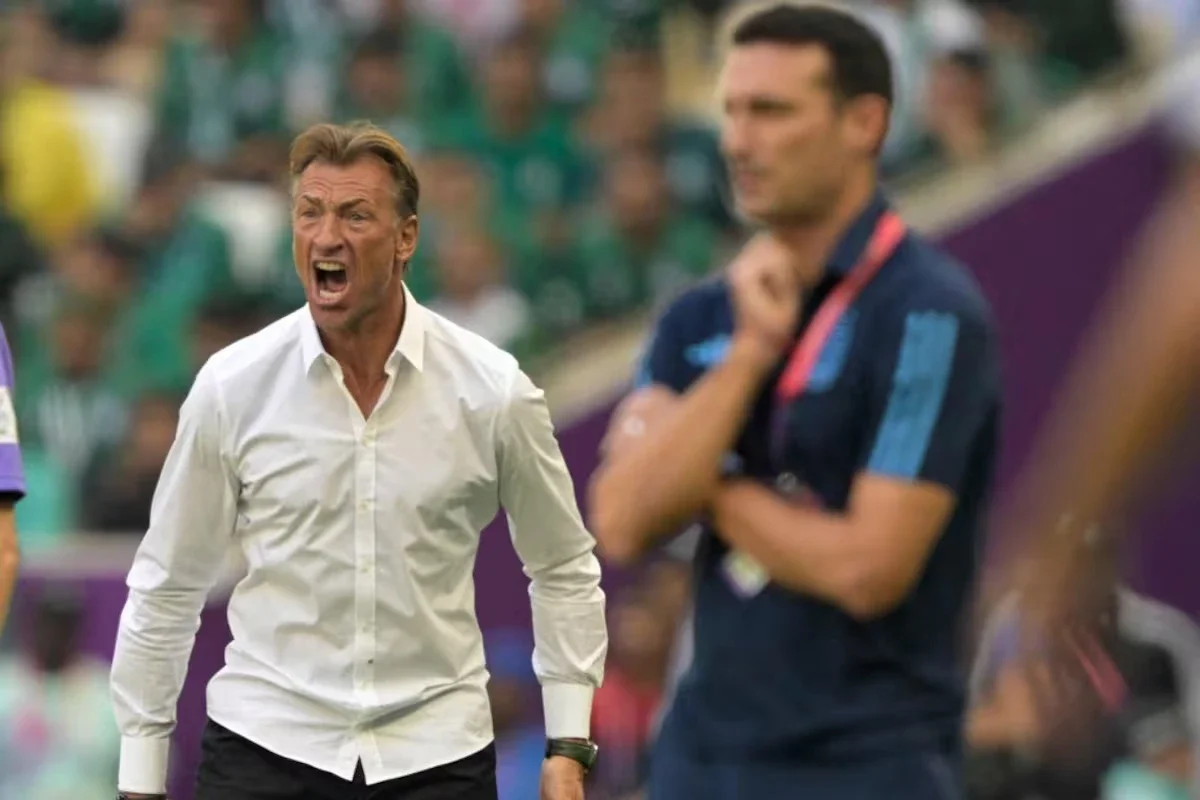 Renard's Saudi Arabia defeated Argentina in their debut at Qatar 2022