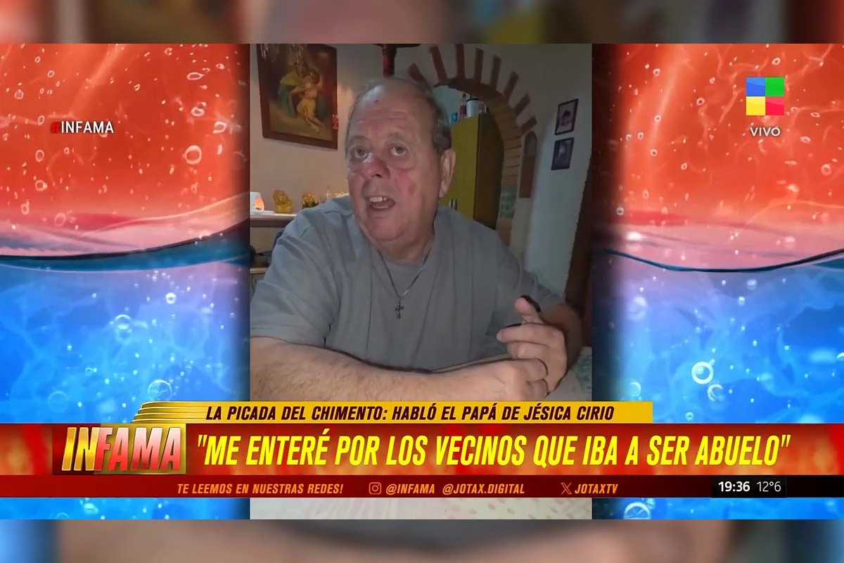 Horacio Cirio, padre de Jesica Cirio, volvió a referirse al vínculo con la modelo