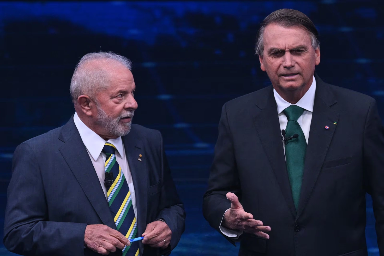 Jair Bolsonaro y Lula Da Silva