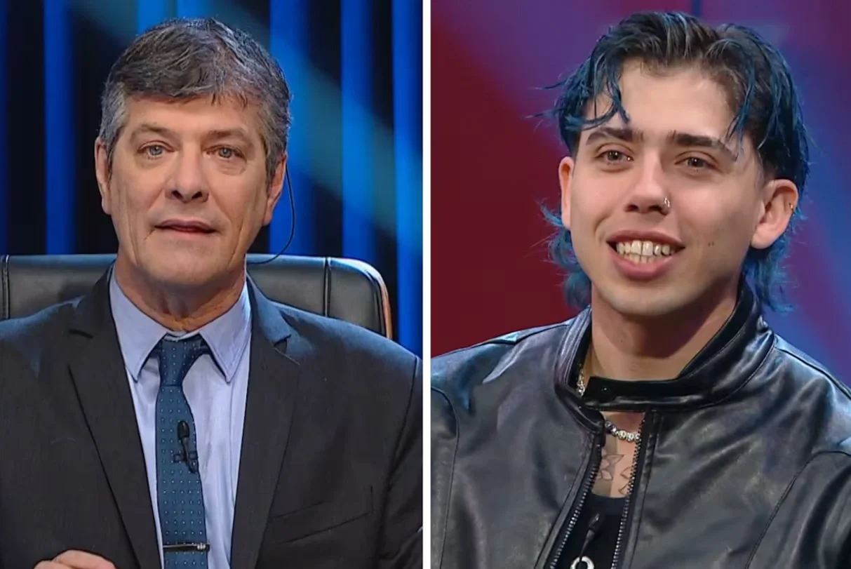 La filosa observación de Mario Pergolini a Luck Ra: "Te vas a quedar pelado"