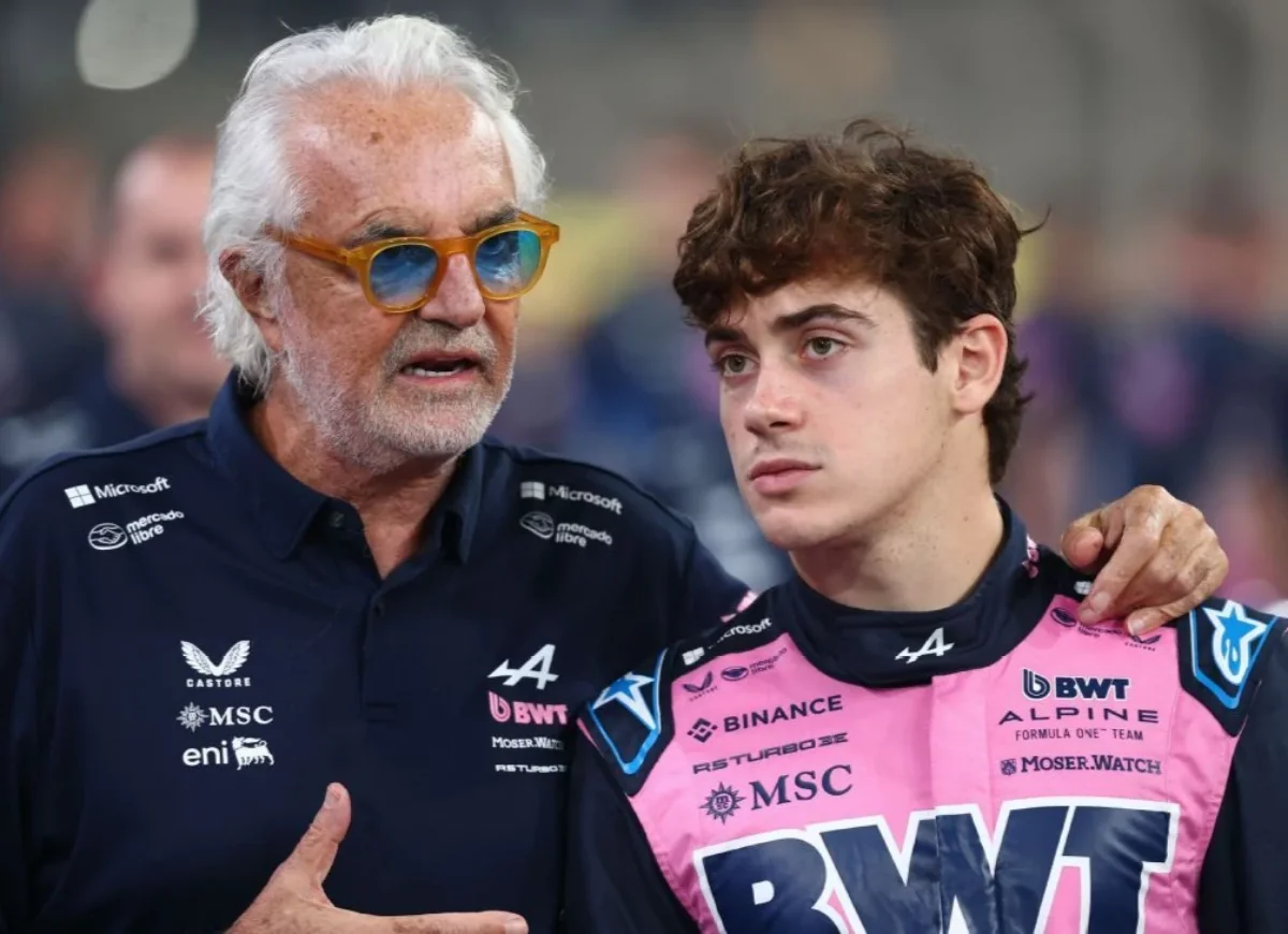 Según Colapinto, la dureza de Briatore lo ayudó a mejorar