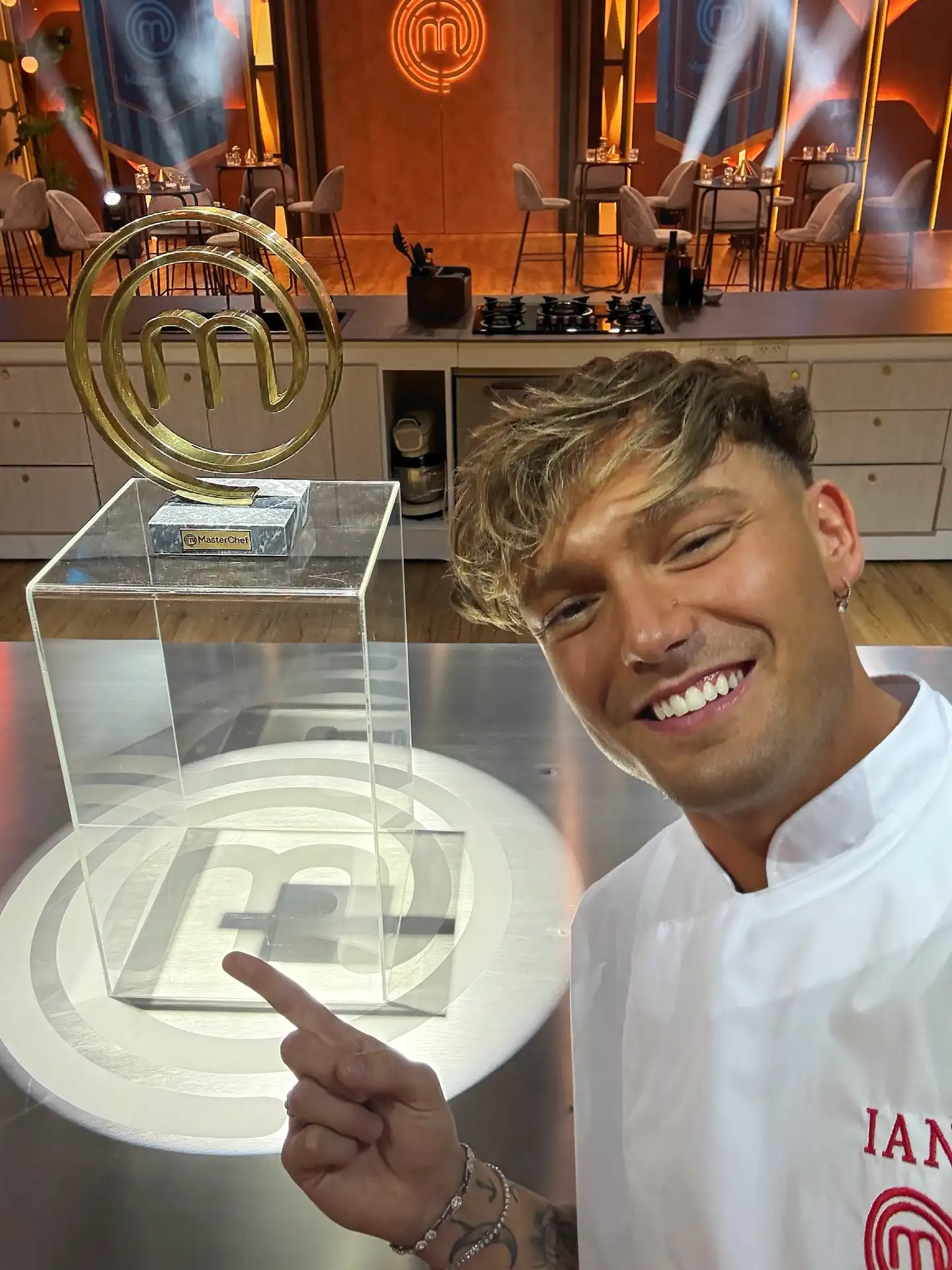 Ian Lucas se había ganado el cariño del público con su participación en MasterChef