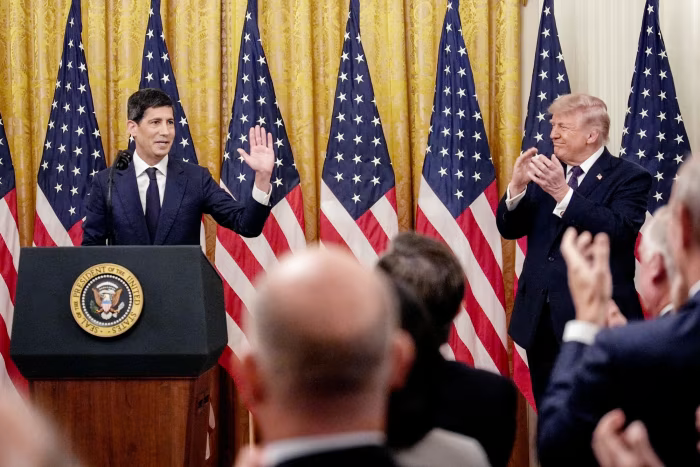 The end of the Powell era: Trump celebrated a Fed free from environmental and inclusion policies at Kevin Warsh's swearing-in.