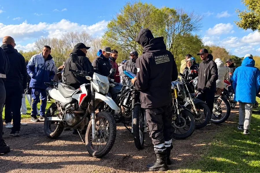 Éxtasis: en Mar del Plata bandidos estaban a los tiros en un cortejo fúnebre, llegó la policía y secuestraron 42 motos