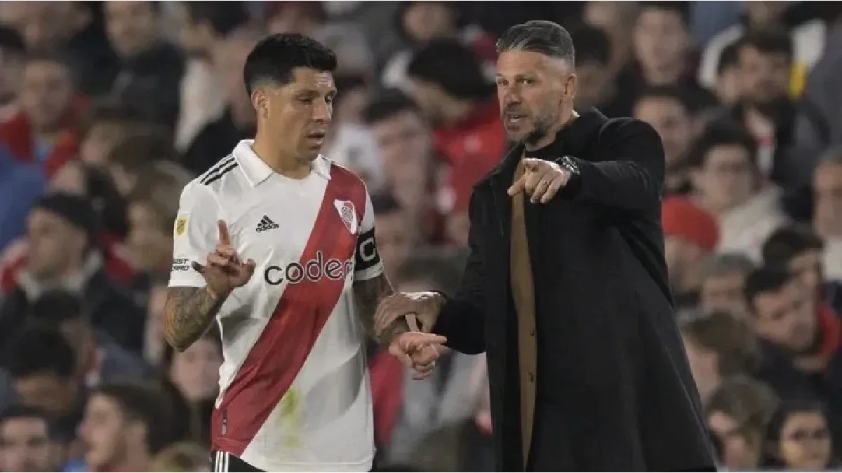 Enzo Pérez y Demichelis habrían charlado las cosas
