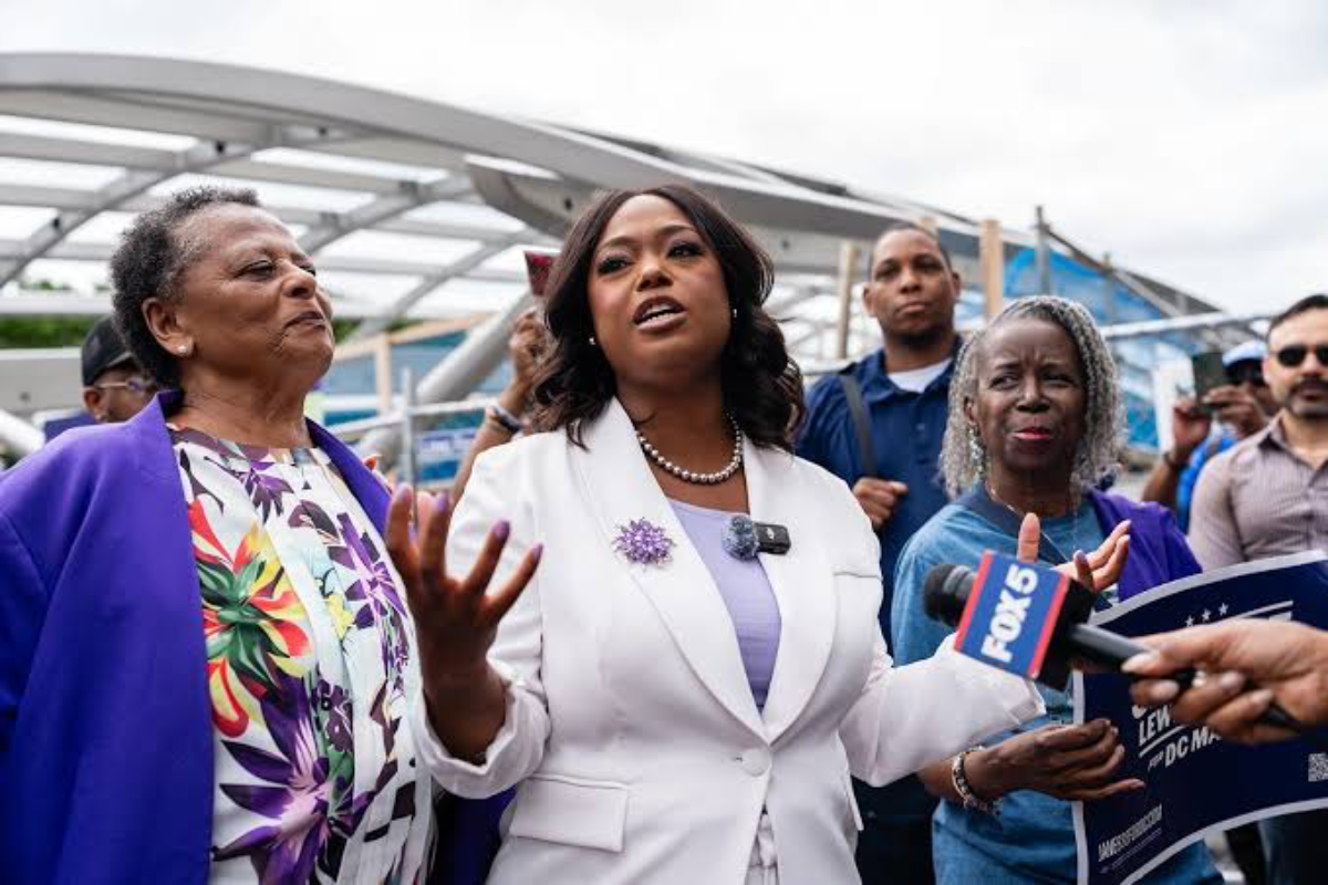 Janeese Lewis George will be elected as the new mayor of the capital in November