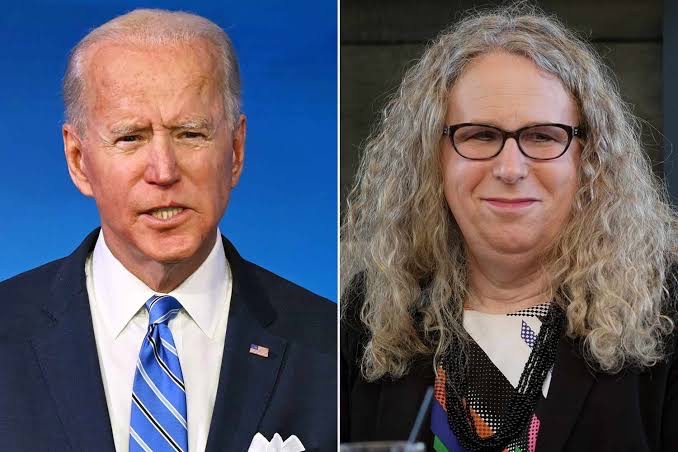 Transgender Rachel Levine led the health team of the Biden administration