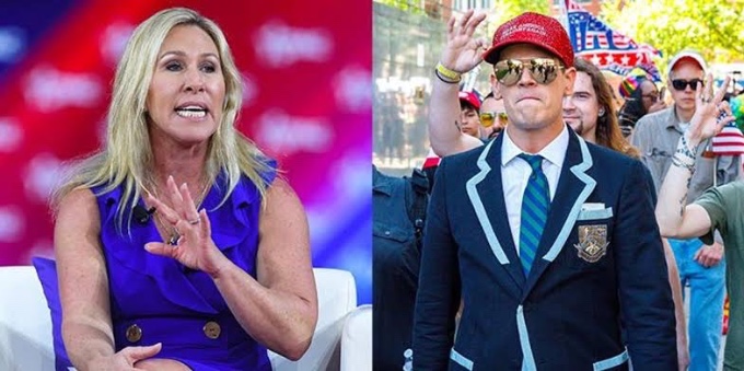 The anti-Trumpist Marjoe Taylor Greene employed someone who had been marginalized by the MAGA movement for being degenerate.