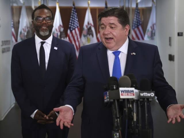The Democratic mayor and governor reject Trump's aid