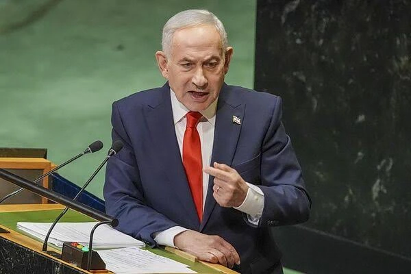 Benjamin Netanyahu en la ONU