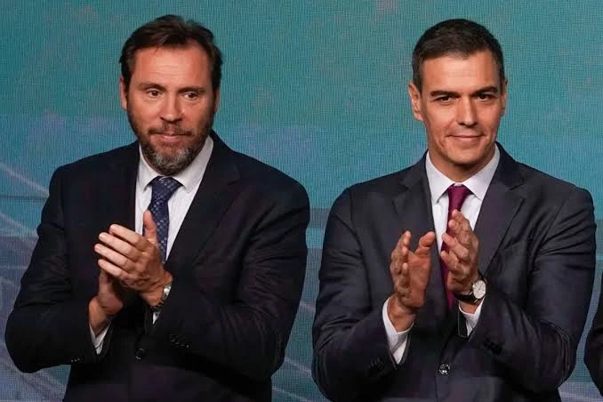 Pedro Sánchez y Óscar Puente