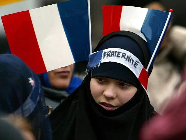 Musulmanes en Francia.
