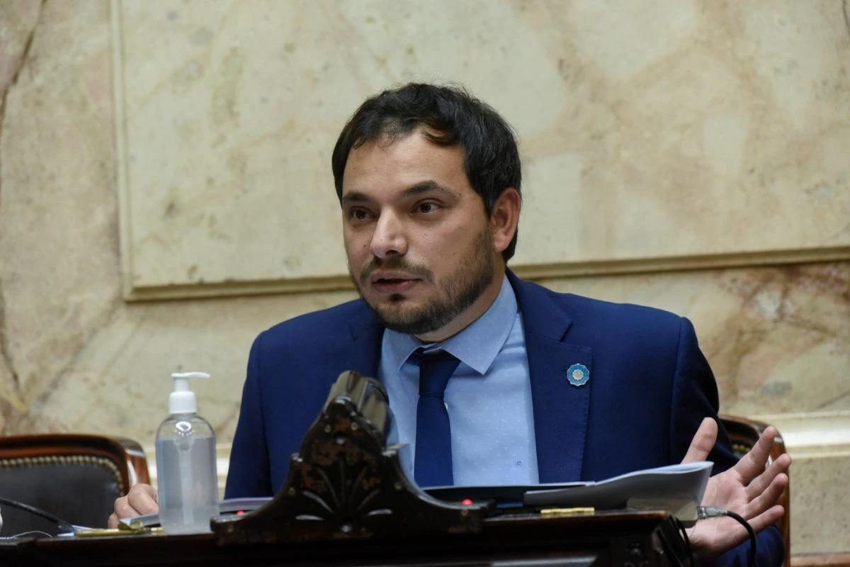 Álvaro Martinez, el diputado de LLA por Mendoza que presentó el proyecto.