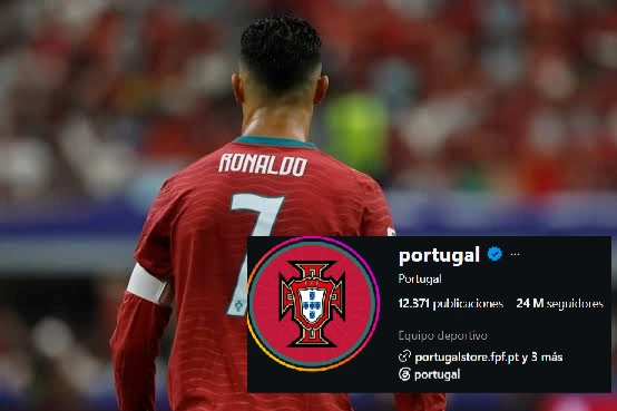 Efecto Ronaldo: Portugal pierde más de 700 mil seguidores tras la salida de CR7