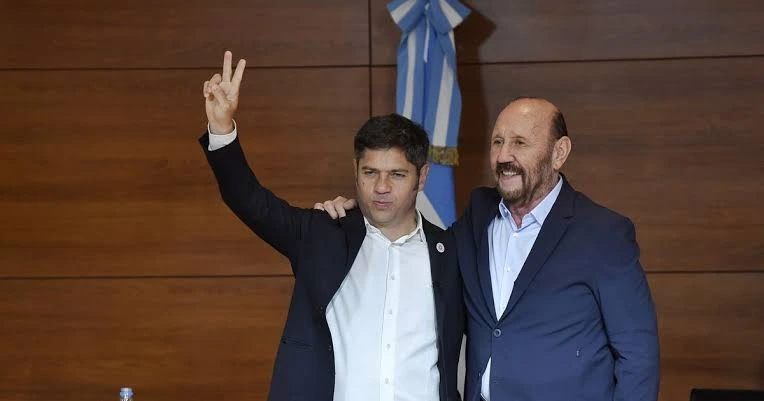 Axel Kicillof and Gildo Insfrán
