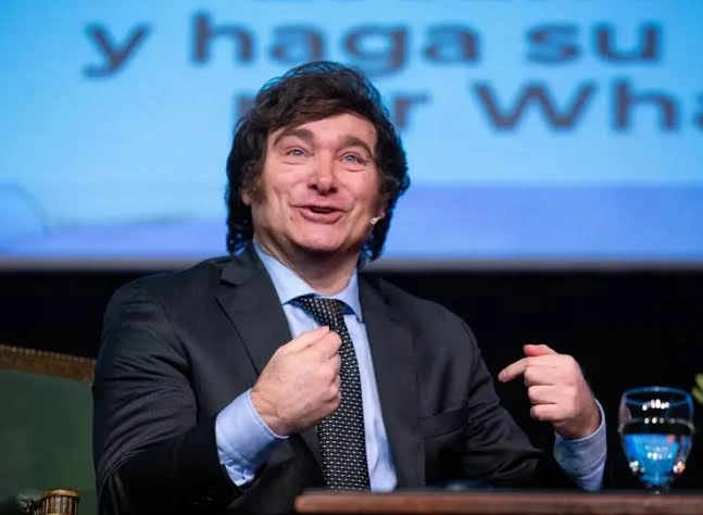 El presidente, Javier Milei.