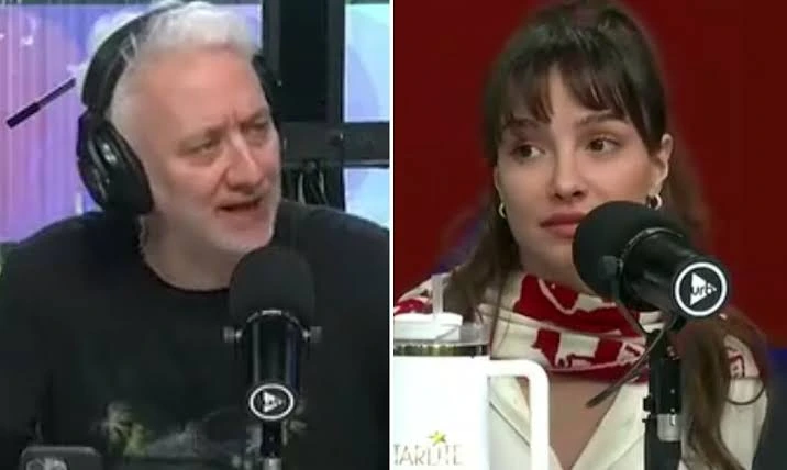 La actriz se enojó y amenazó con abandonar el programa